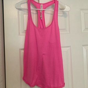 Lululemon U5 Bright Pink Tank Top
